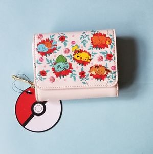 Loungefly Disney Parks Pokemon Pocket Monster Wallet NEW